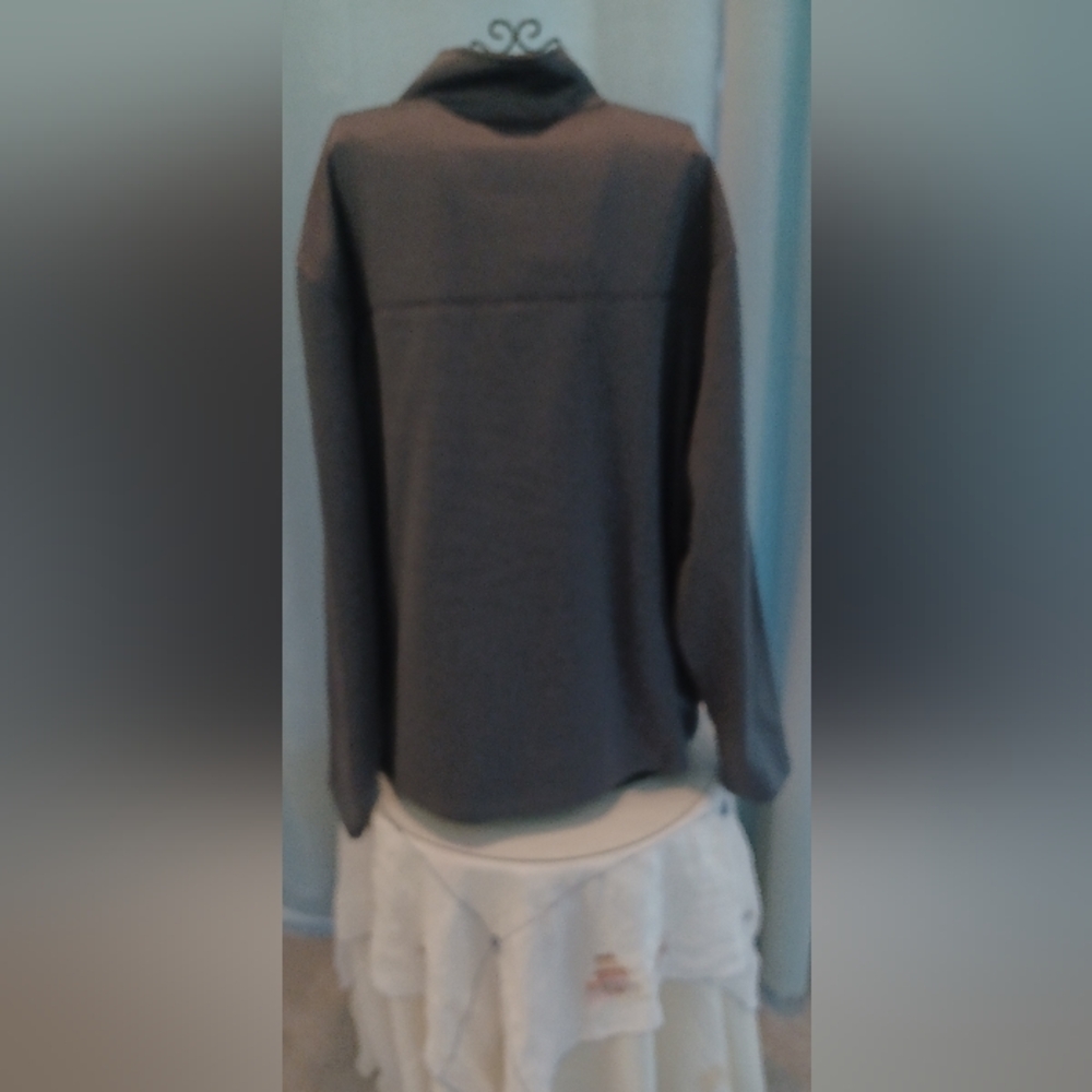 Grandslam Performance Gray Quarter-Zip Pullover - image 5